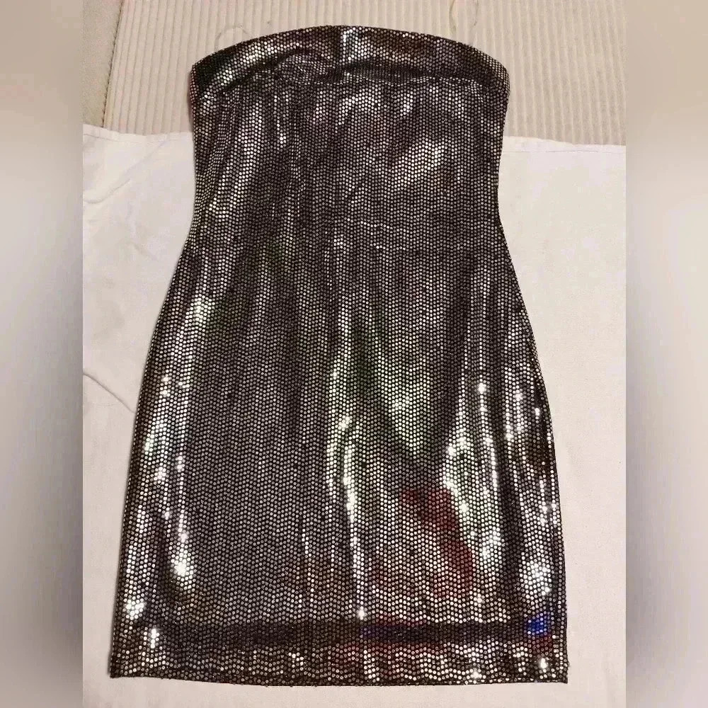 Cisco party dress strapless bodycon